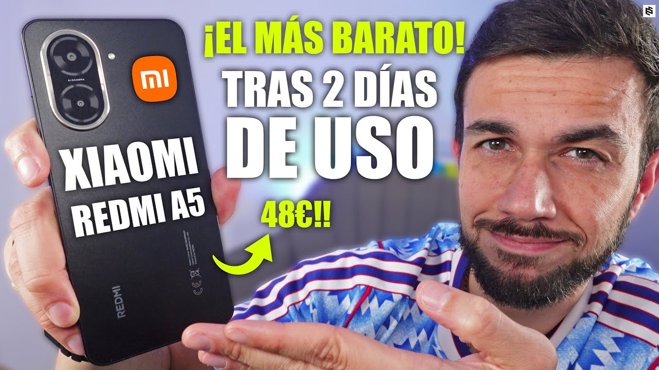 SORPRESA TOTAL!🤯Xiaomi REDMI A5 REVIEW tras 48 HORAS de USO