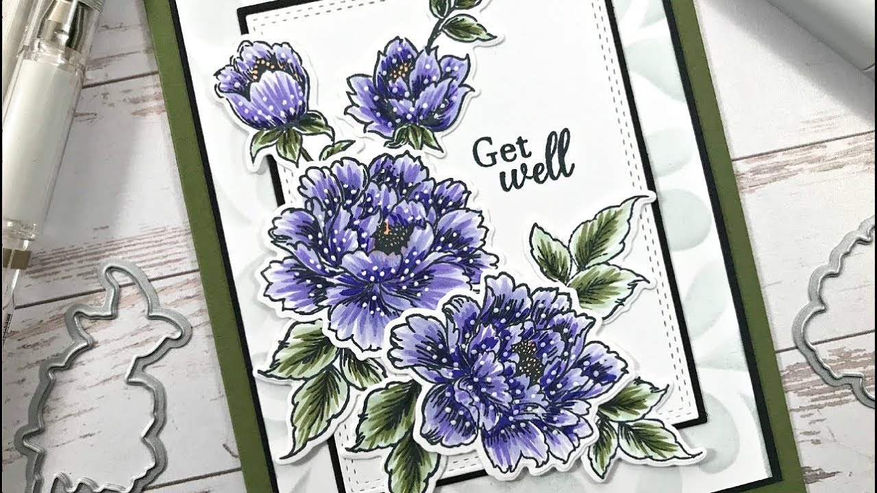 Whimsical Coloring With Copic Markers and a Gel Pen