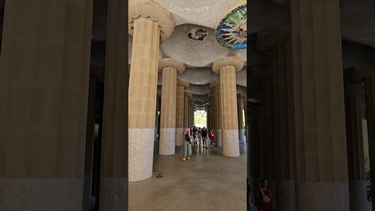 Greek Theater, Parc G&uuml;ell, Barcelona Espa&ntilde;a.Blog02. #barcelona #espa&ntilde;a #spain #travel