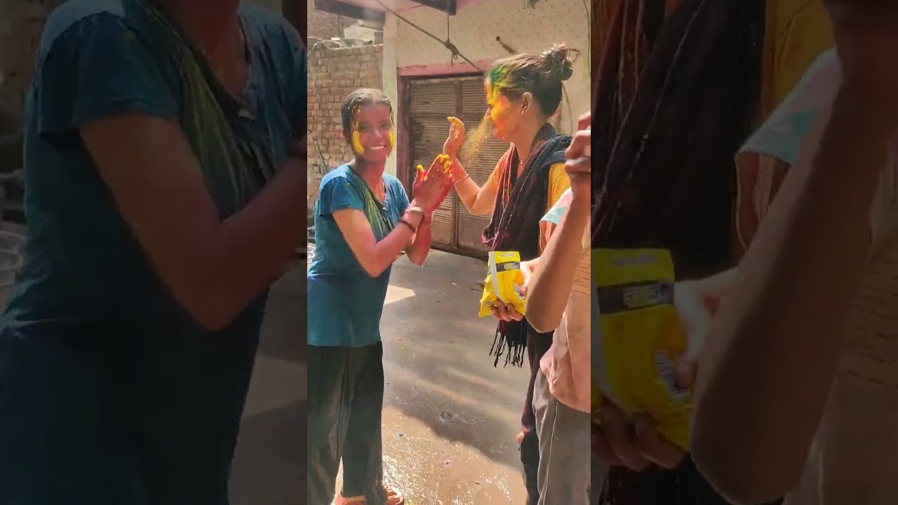 #thebrownfamily #familyvlog #trending #youtubeshorts #holi2023status #holitrending #holiwithfamily
