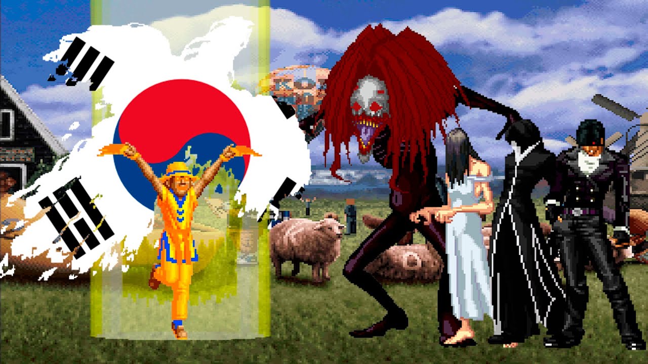 [KOF Mugen] Choi Bounge Team vs Horror Team