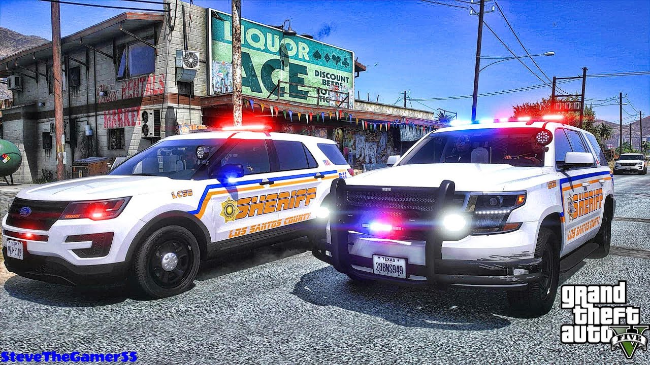 Шериф, патруль четверга || Эпизод 90 || Мод GTA 5 Lspdfr || #lspdfr #stevethegamer55