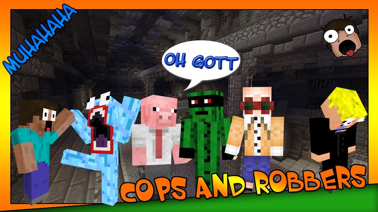 Rage Wärter - Cops and Robbers mit Rewi, Petrit, BrokenThumbsTV & Kunga