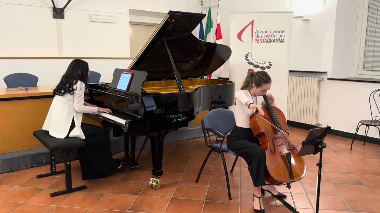 N. Myaskovsky: Sonata Op.81 (Andante Cantabile) - Duo Coppola | De Bernardo