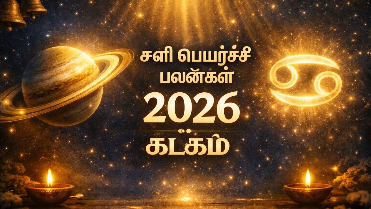 சனி பெயர்ச்சி பலன்கள் 2026.. கடகம்... பலன்கள்...பரிகாரங்கள்...