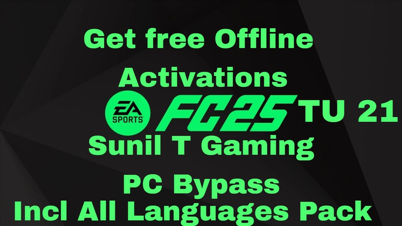 New method to play FC 25 TU 21 Incl All Commentaries Offline