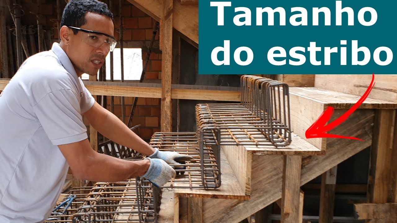 COMO FAZER OS ESTRIBOS DE UMA ESCADA CASCATA