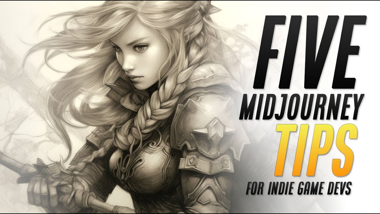 5 Midjourney TIPS for Indie Game Devs