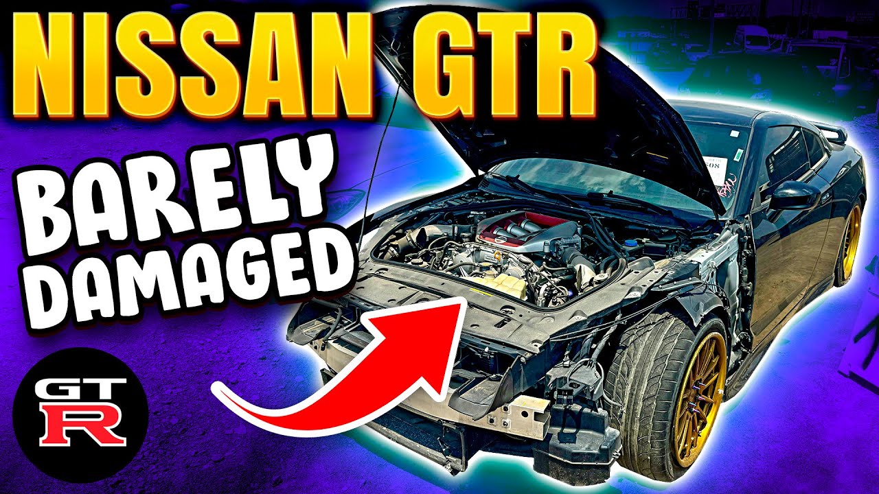 I Found a 2017 Nissan GTR at IAA Barely Wrecked REPO!