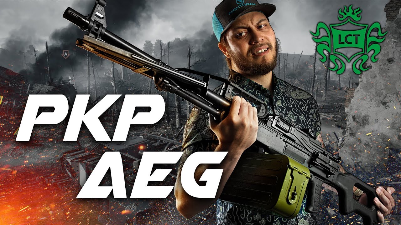 The LCT PKP - TOO MUCH GUN? | RedWolf Airsoft RWTV