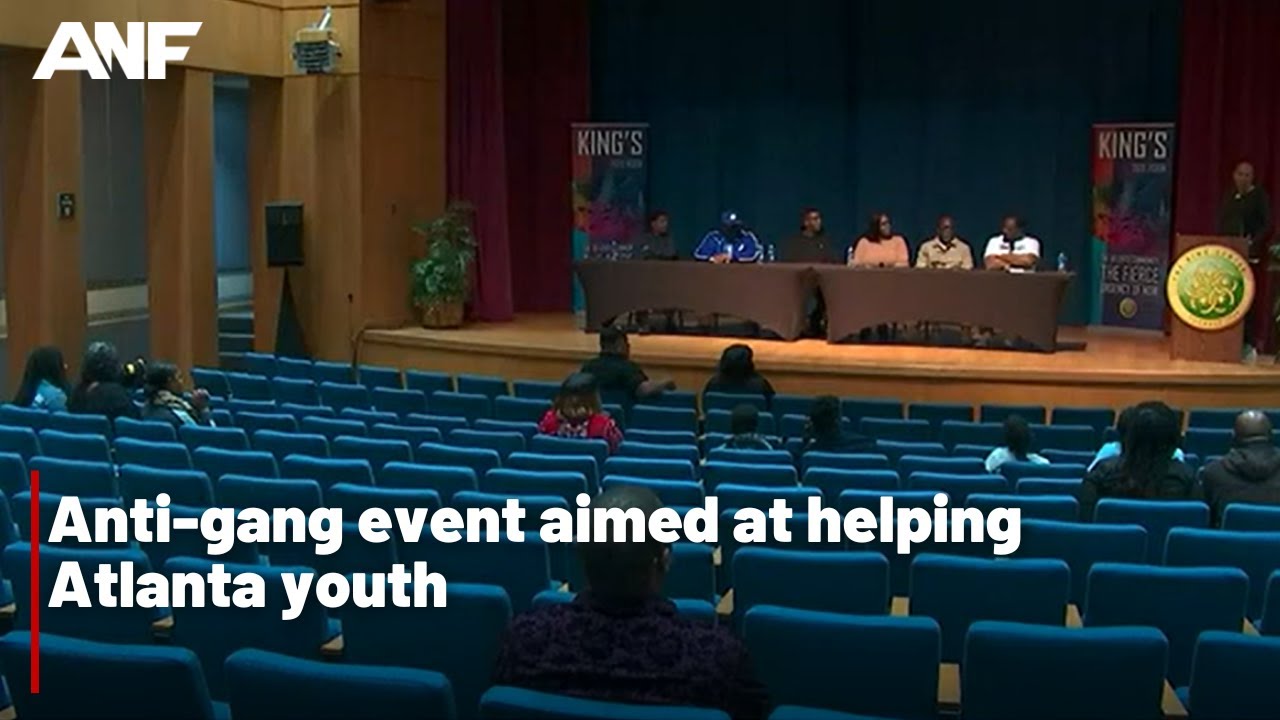 Anti-gang event aimed at helping Atlanta youth held at King Center