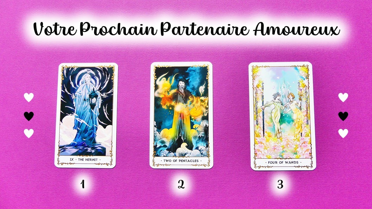 💗Qui est votre futur partenaire amoureux ? 💗 Tirage &agrave; 3 choix 💙💛💚