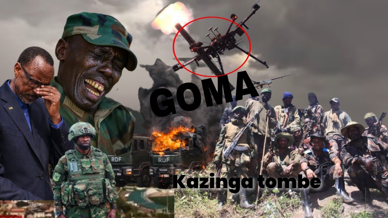 IMPERUKA| LE10/3/2026 KAZINGA TOMBE FARDC IZENGURUTSE GOMA RUGIKUBITA M23 IRIGUHUNGIRA MU BIRUNGA.