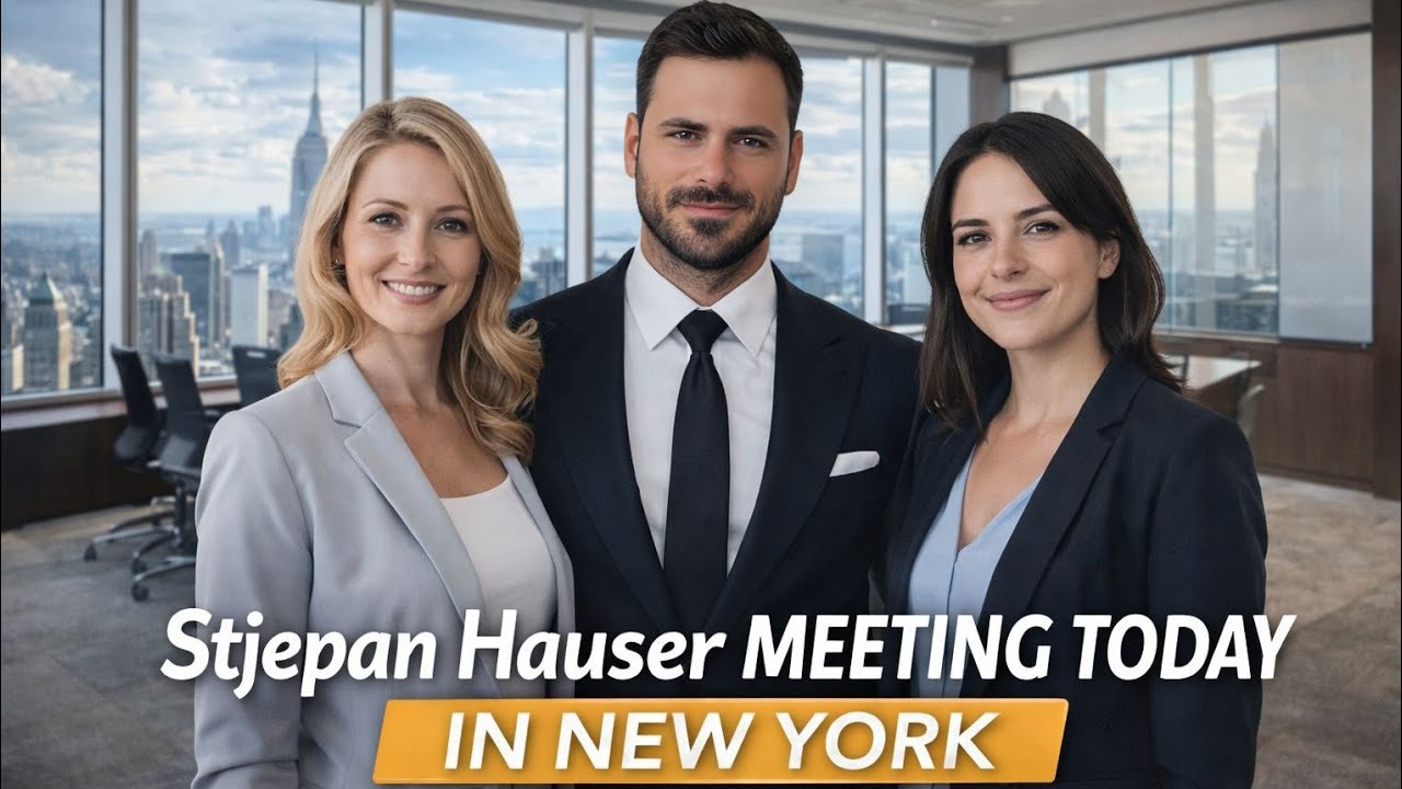 Stjepan Hauser Meeting Today in New York | January 2026