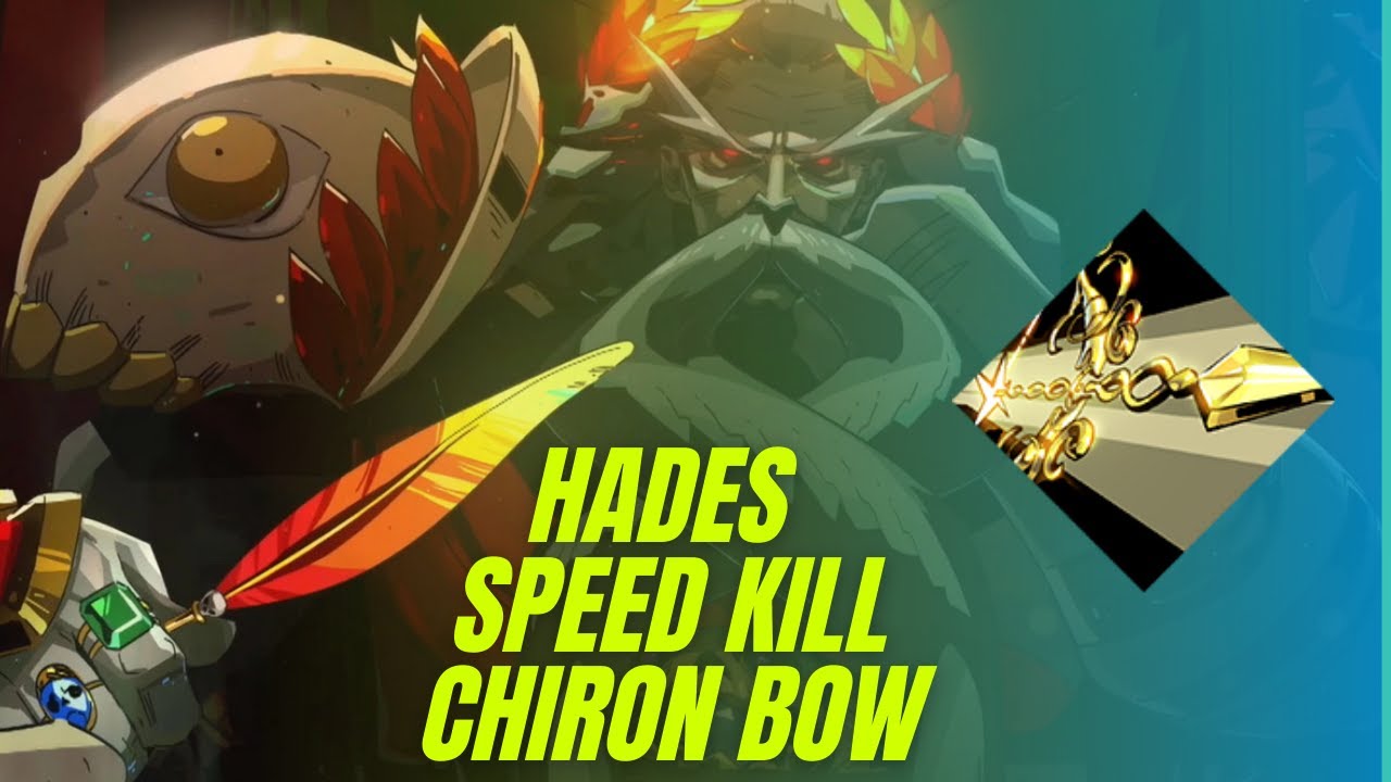 Hades Final Boss speed kill [Chiron Bow] [Merciful end]