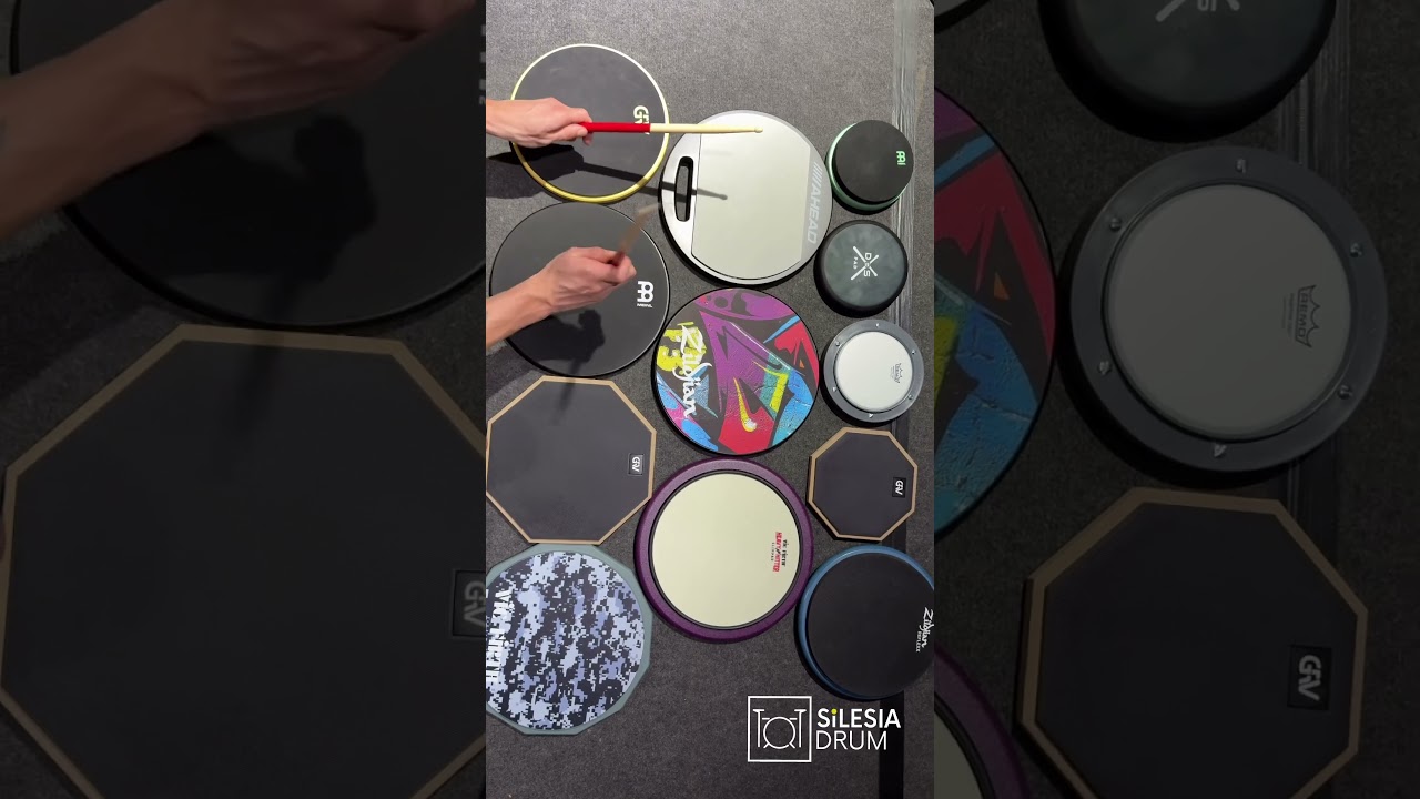 Drum pad - comparing volume levels! #drums #silesiadrum #drummer #drumpad