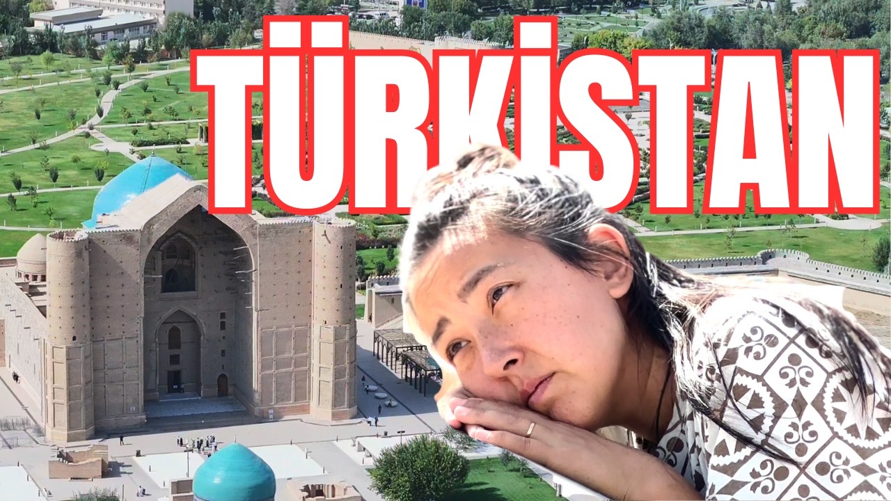 TÜRKİSTAN TÜRK DÜNYASININ BAŞKENTİ  GEZİSİ /HOCA AHMET YESEVİ'NİN ÇİLEHANESİNE GİRDİK