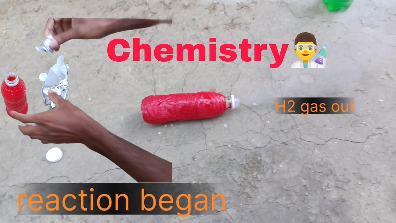 Caustic soda and Aluminium foil reaction