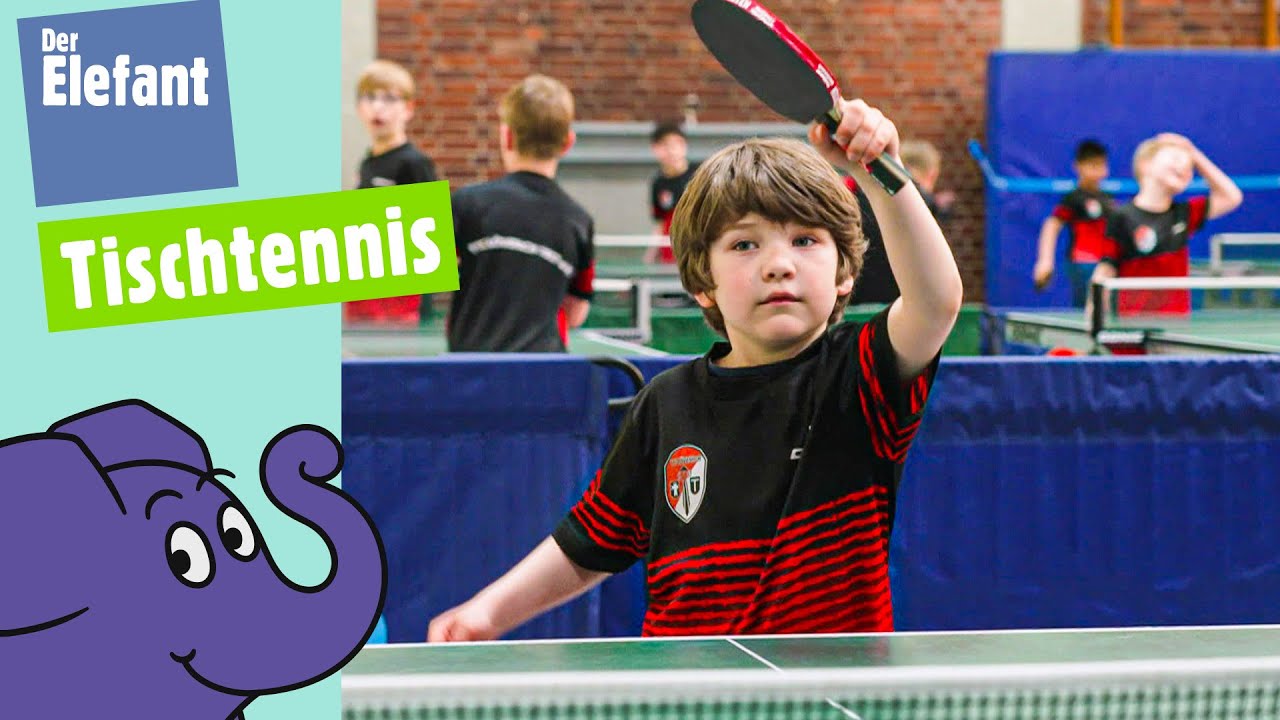 Wie wird Tischtennis gespielt? | Der Elefant | WDR
