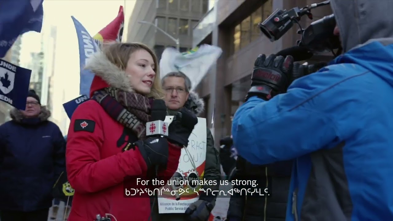 Solidarity forever | Solidarité mes frères et mes sœurs | ᓂᑯᕐᕋᖃᑎᖃᕐᓂᖅ ᑖᕗᖓᓕᒫᑦᓯᐊᖅ