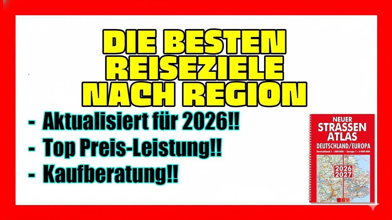 🔥TOP 7 Beste Reiseziele nach Region 2026🔥 Beste Reiseziele nach Region auf Amazon 🔥