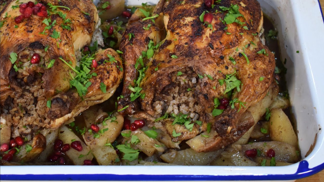 Вам подали: Джадж махши (фаршированная курица)