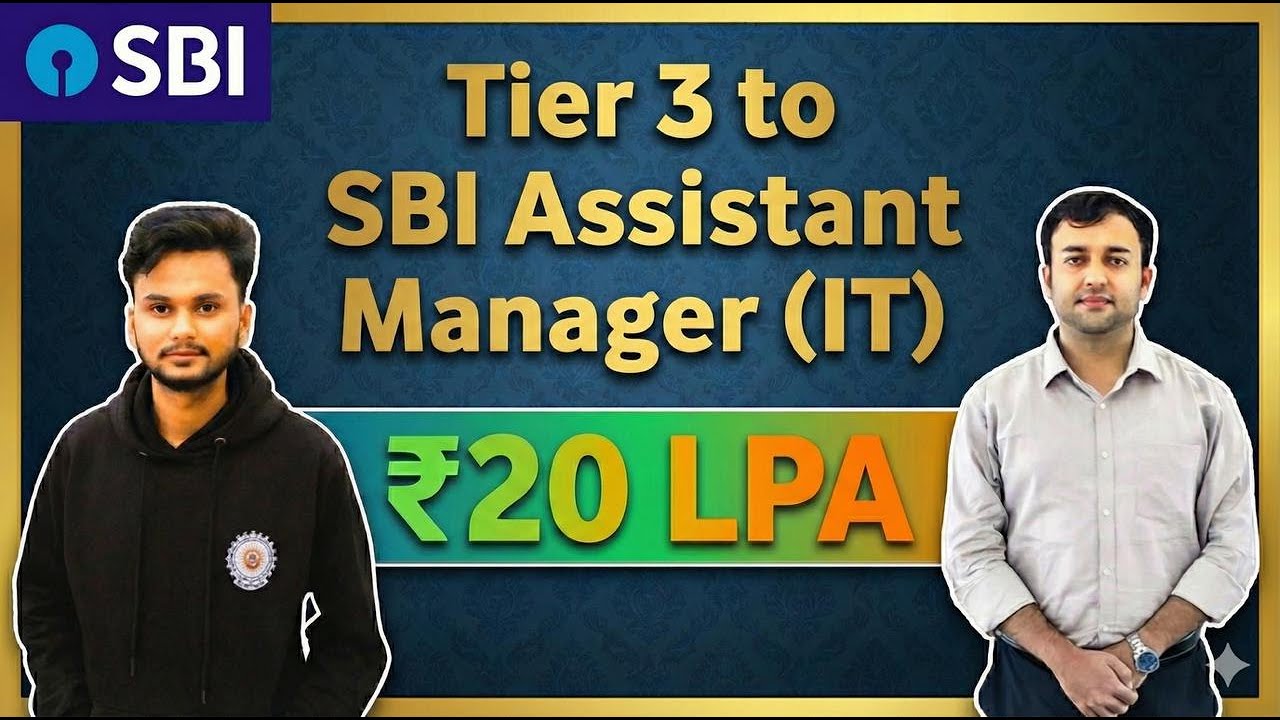 Crack SBI Assistant Manager (IT) Officer in First Attempt
