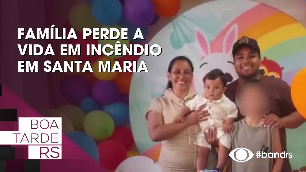 Família perde a vida em incêncio em Santa Maria