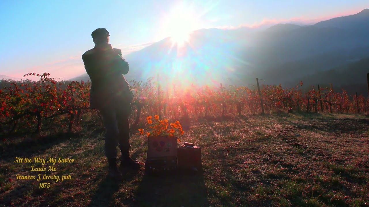 N* 161 Worship Song All the Way My Savior Leads Me played at magical SunRise with Diatonic Harmonica
