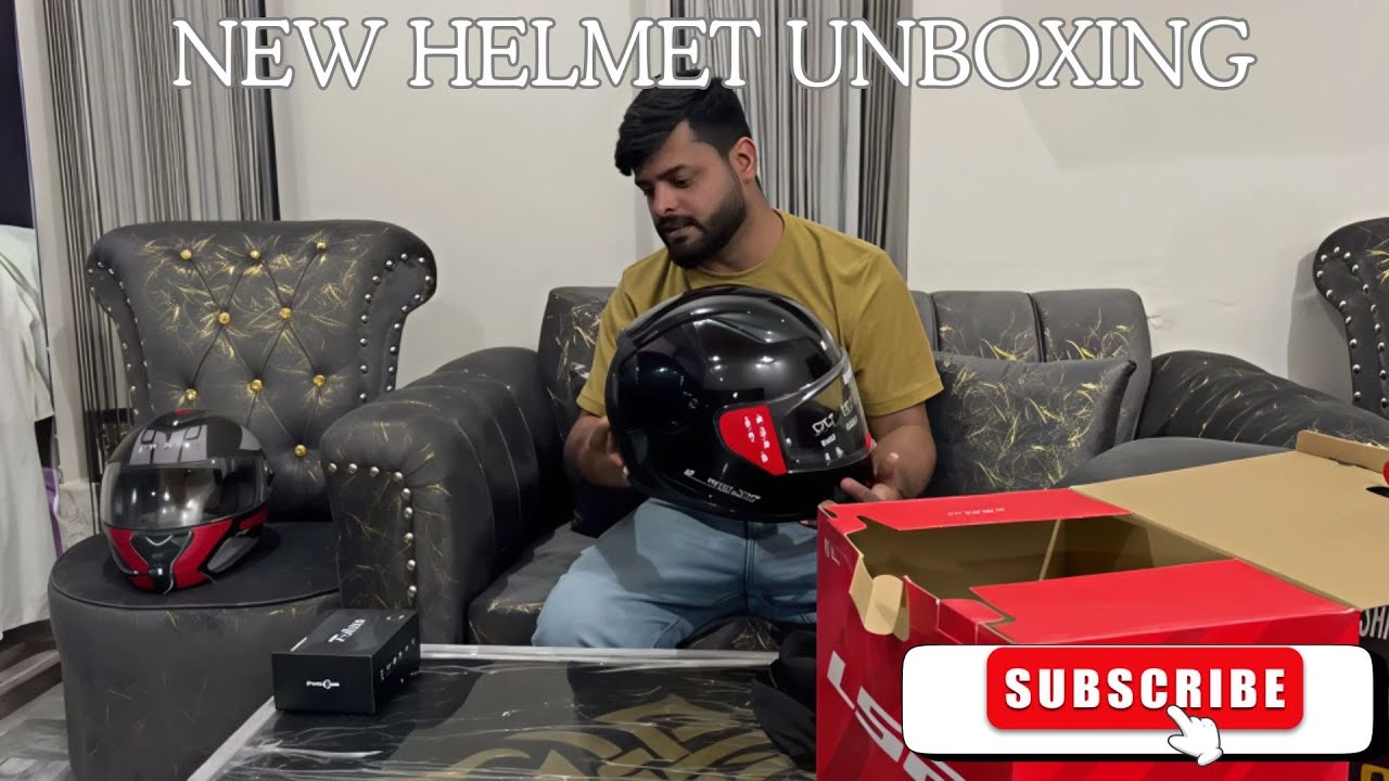 New Helmet Unboxing | LS2 | And new accessories ￼