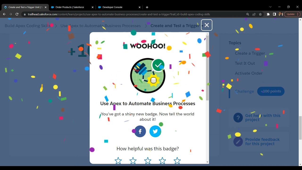 Salesforce Trailhead - Create and Test a Trigger
