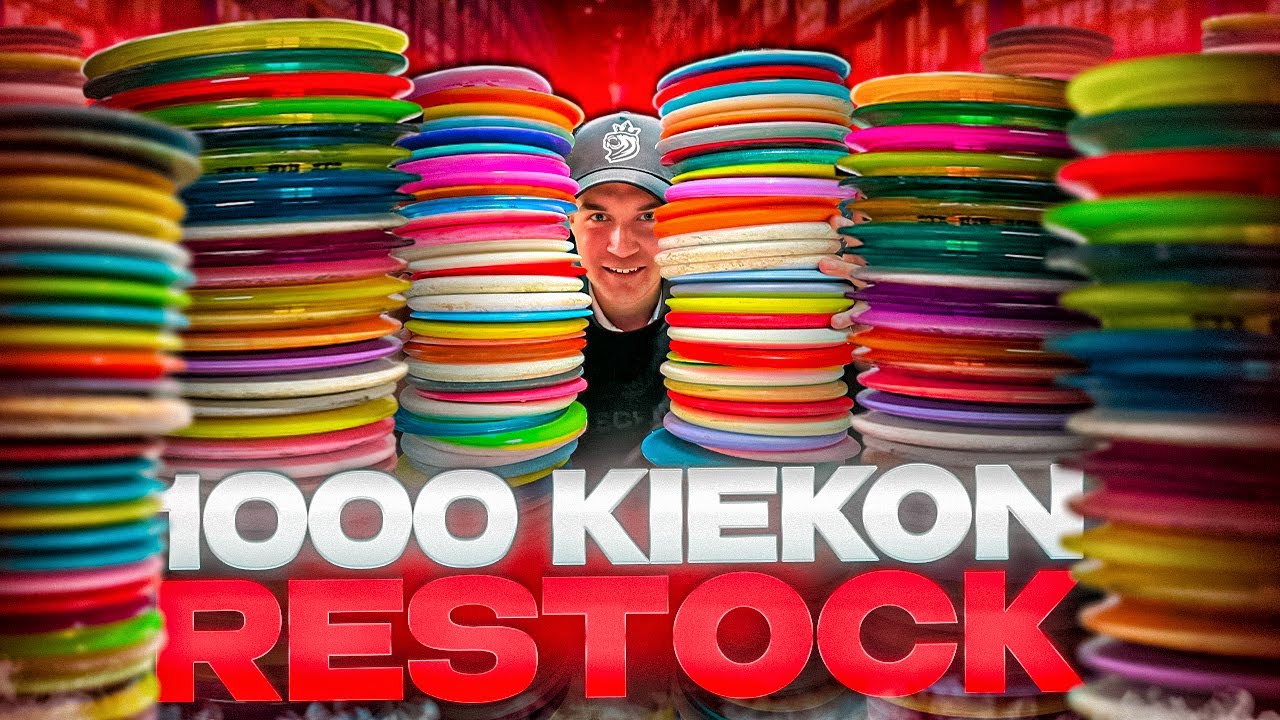 UUDET CLASH DISCS KIEKOT + YLI 1000 KIEKON RESTOCK