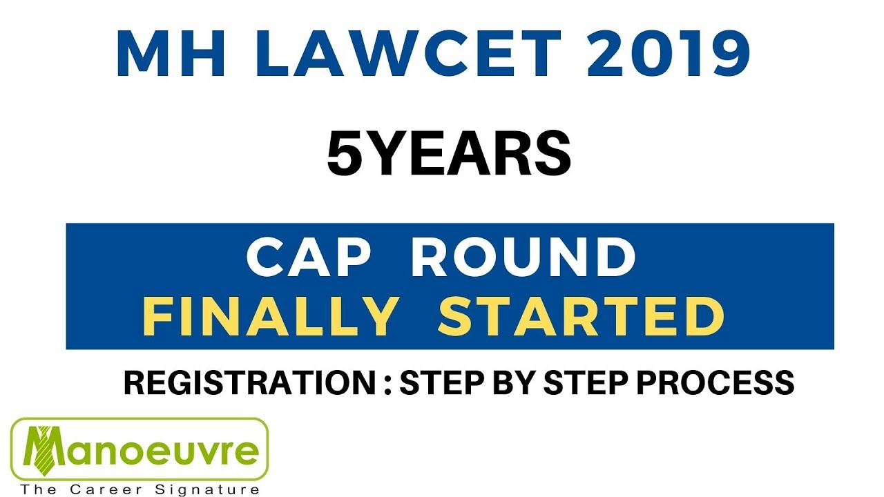 MH LAWCET (5YEARS) - 2019 - FINALLY CAP ROUND PROCESS STARTED - STEP BY STEP PROCESS