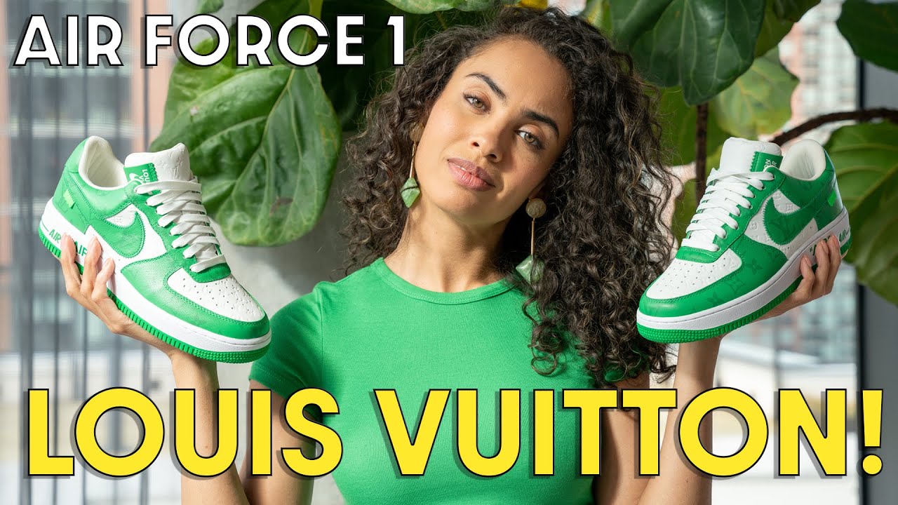 The RAREST and MOST EXPENSIVE SNEAKER I’ve worn! LOUIS VUITTON AIR FORCE 1 Review and Style Guide