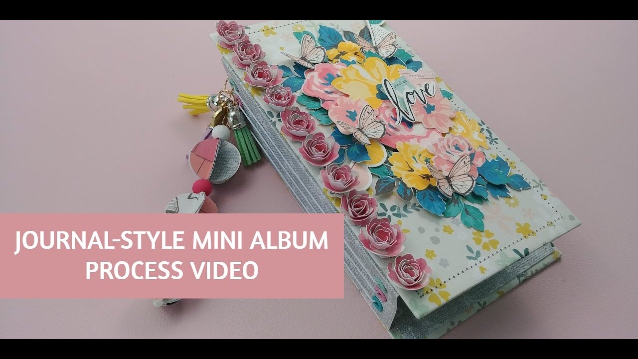 Journal-Style Mini Album | Process Video