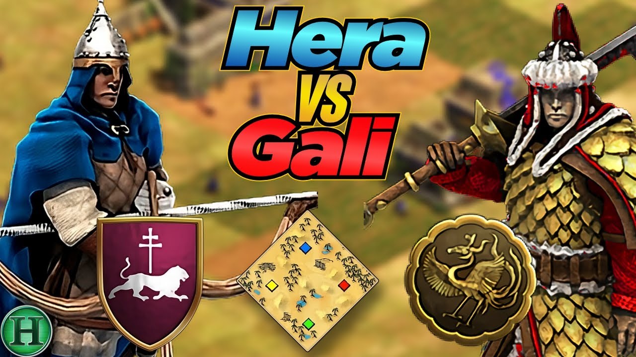 Armenians vs Khitans | 1v1 Arabia | vs Gali | AoE2