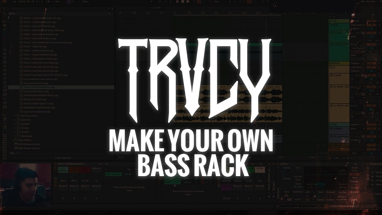 TRVCY - How to make your own BASS rack | Sound Design Tutorial