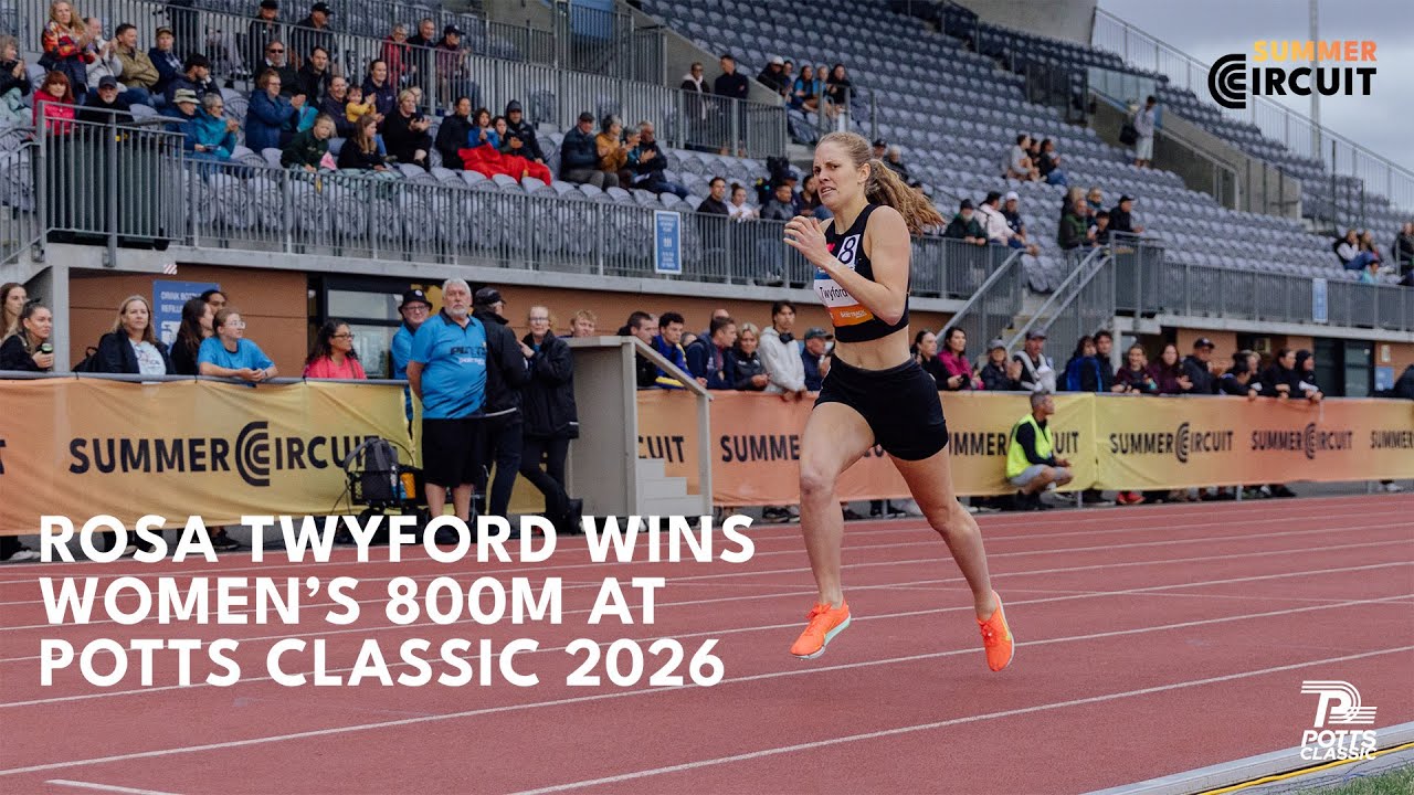 Rosa Twyford Kicks Down Women's 800m|  2026 Potts Classic | Summer Circuit
