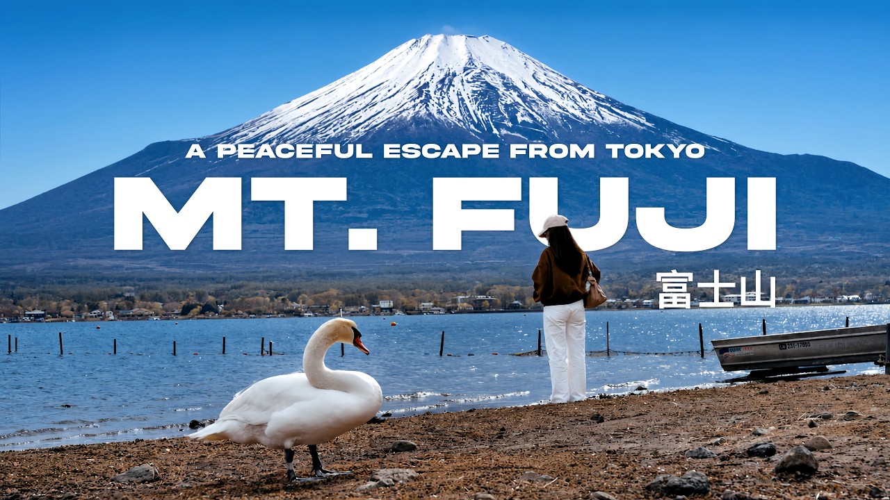 2 days around Mount Fuji 🗻 a peaceful escape from Tokyo | JAPAN TRAVEL