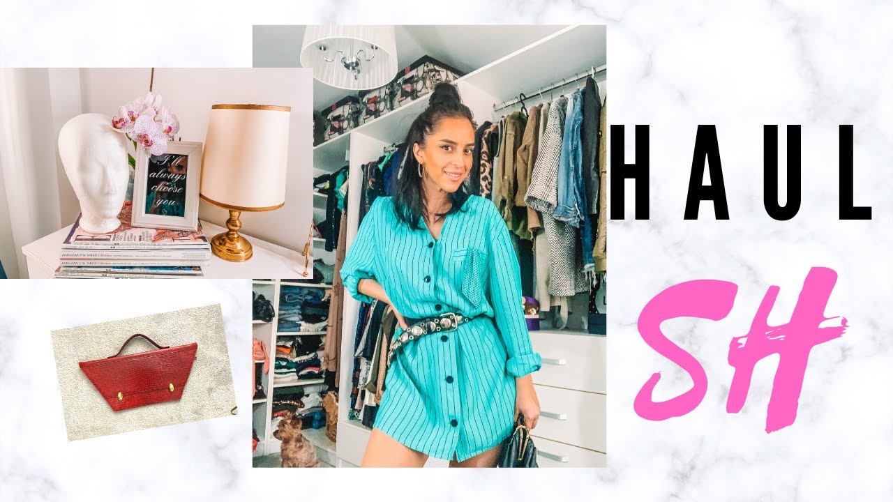 Cumparaturi din SECOND HAND | haine posete si decoratiuni