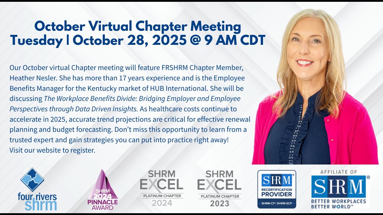 October 2025 Virtual Chapter Meeting