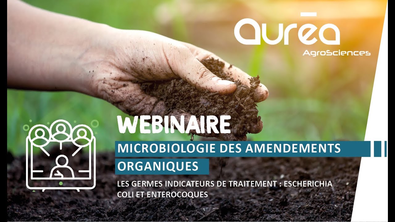 Auréa - Webinaire Microbiologie des amendements organiques (25 mars 2025)