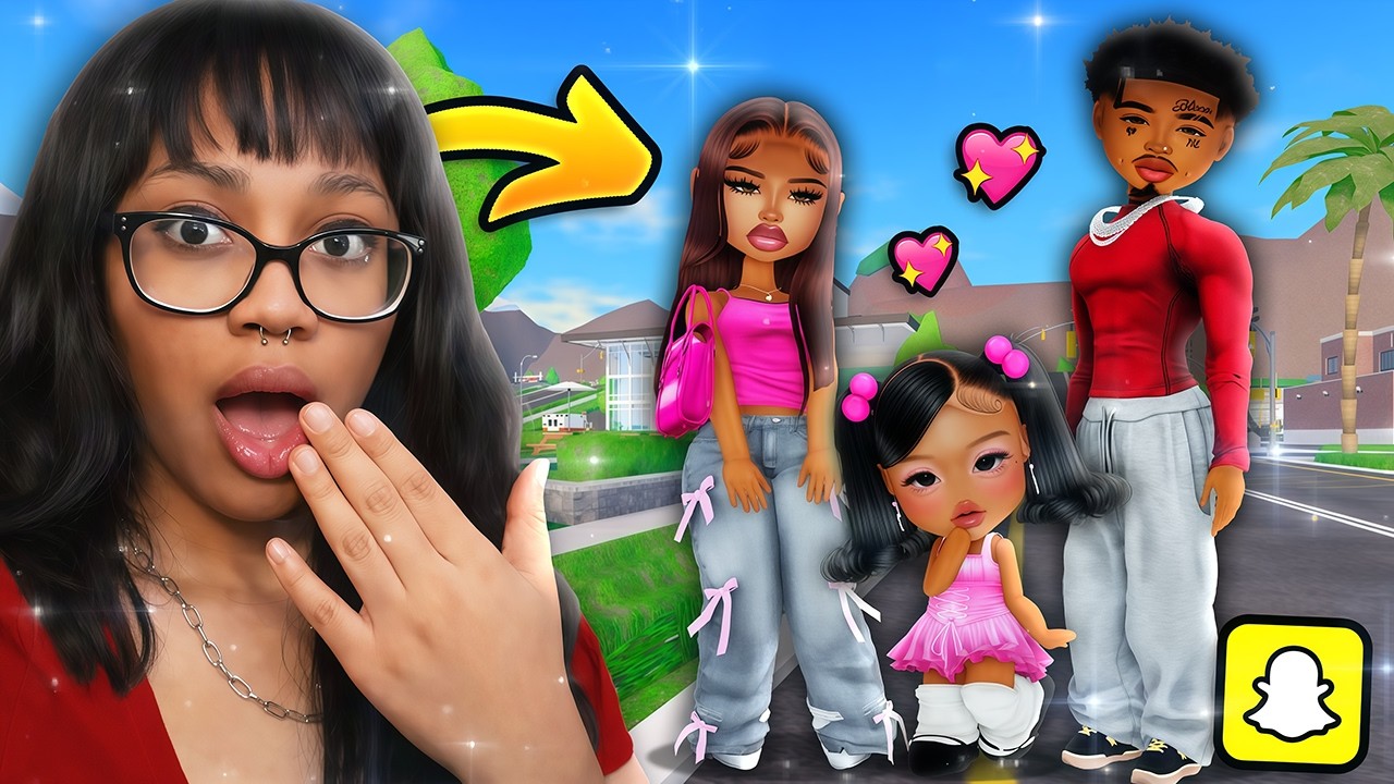 I Started a REALISTIC FAMILY With MY CRUSH😍in Life Together🏠RP