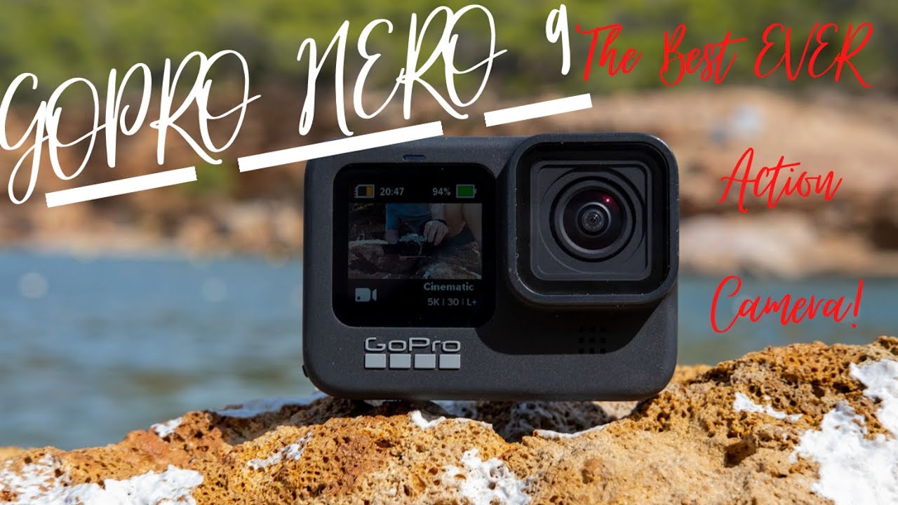 GoPro Hero 9 Action Camera!|  5K Video, Hypersmooth 3.0 & front screen display!