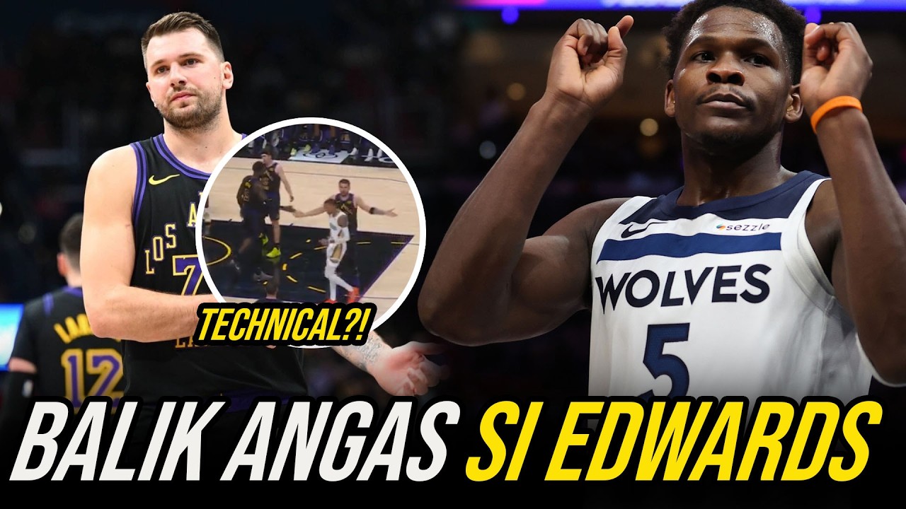 Luka Doncic NA-TECHNICAL dahil sa Mintis na Freethrows | Balik na Angas ni Anthony Edwards at Wemby