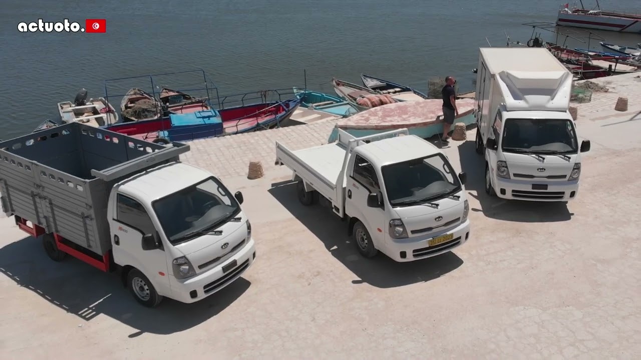 Actuoto-Pro: Kia K2500/Bongo, Compagnon fiable. Extérieur/Intérieur (1/2) شاحنة كيا التجارية