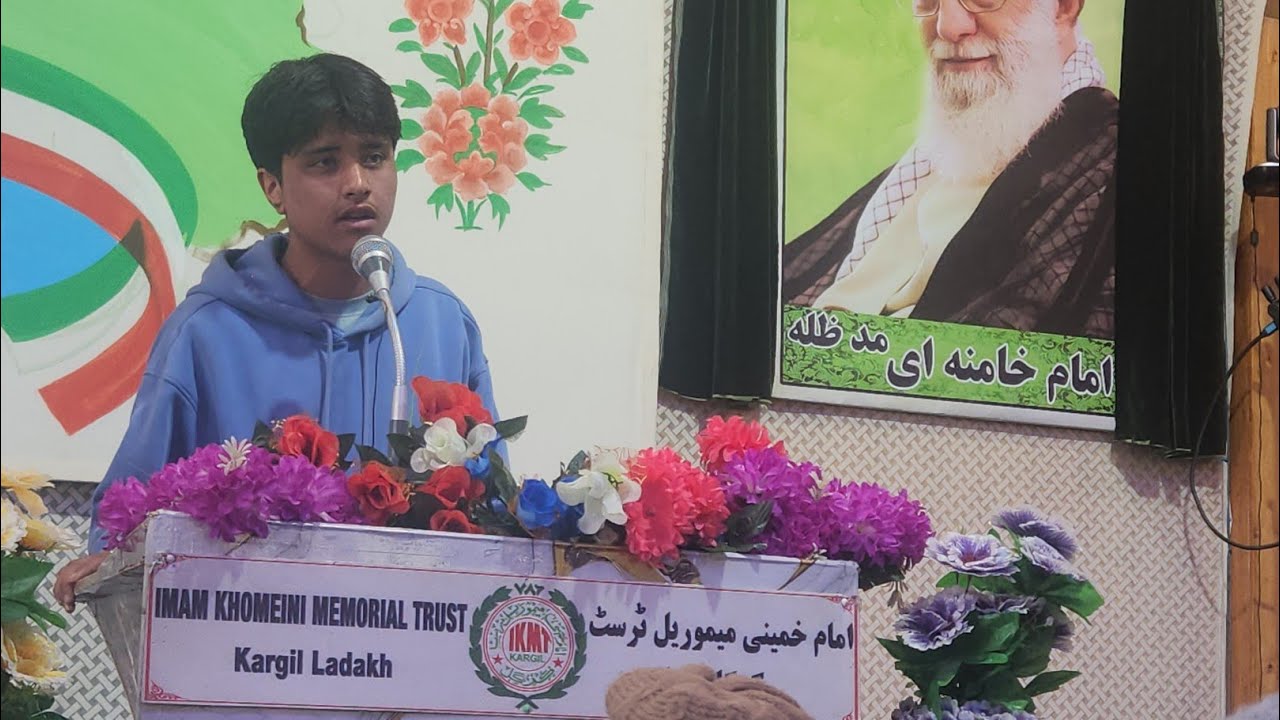  Balti Qassida 15th Shaban || (Qassida Khawn:-Kazim Ali Lotsum )At Jamia Masjid Kargil #IKMT