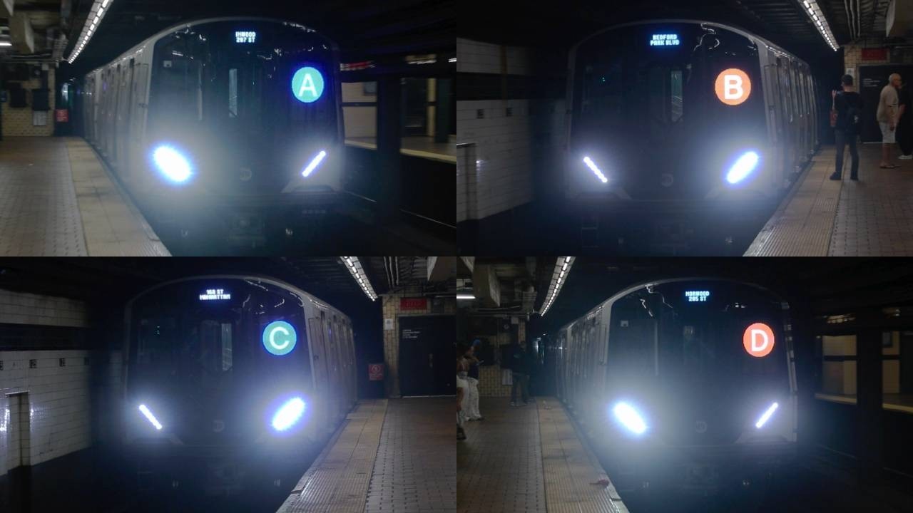 NYCT Subway: R211A Trains on the (A) (B) (C) (D) Lines at 125th Street (July 2026)