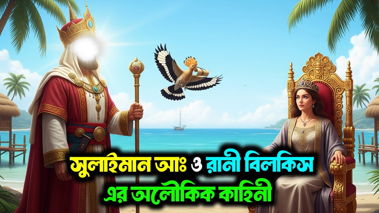 সুলাইমান আঃ ও রানী বিলকিস এর অলৌকিক কাহিনী | ইসলামিক কাহিনী | Bangla Islamic Video