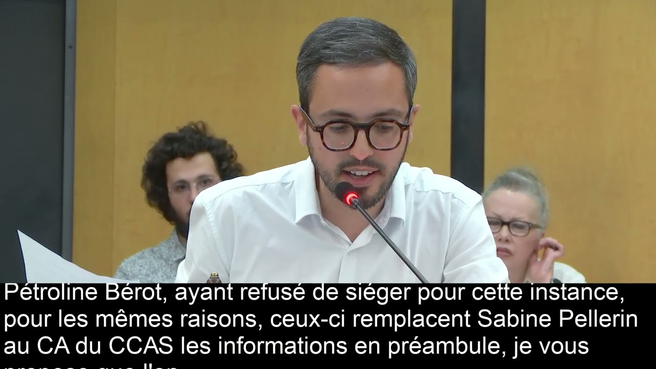 Conseil municipal - 27 juin 2024
